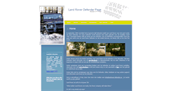 Desktop Screenshot of landrover-defender.eu